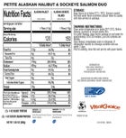 MSC Wild Alaskan Sockeye & Halibut Duo - skinless, boneless, 4 oz portions, (3 of each)